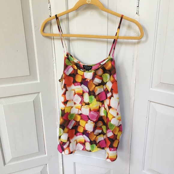 Topshop Colorful Candy Top - Picture 6 of 8